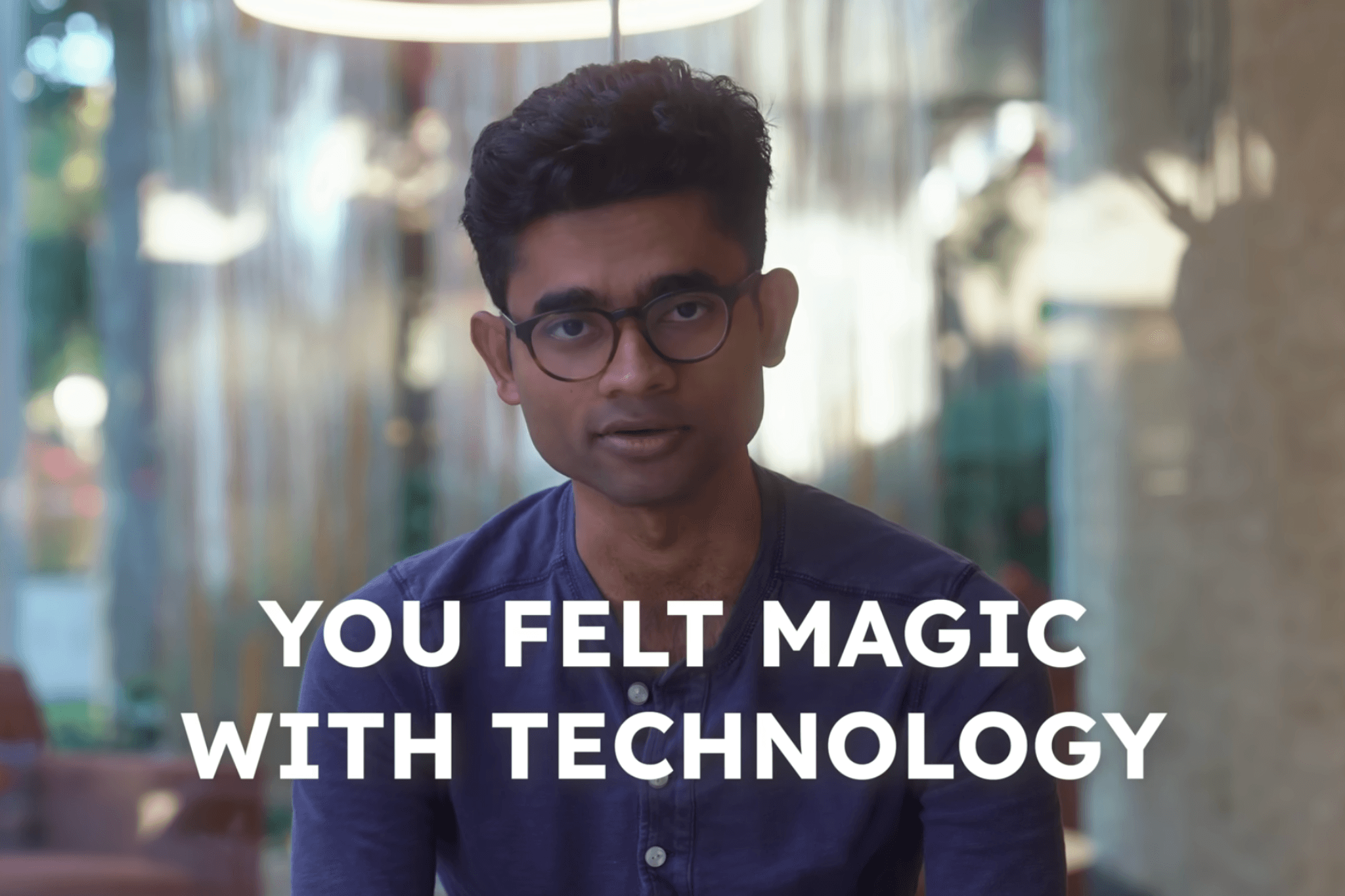 Varun Mohan in Windsurf's launch film: You felt magic with technology