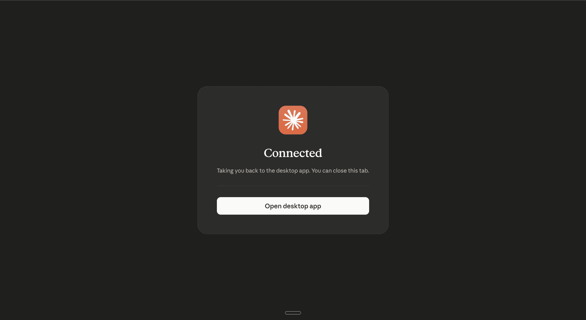 Postbeam connected to Claude and ready to use in chat