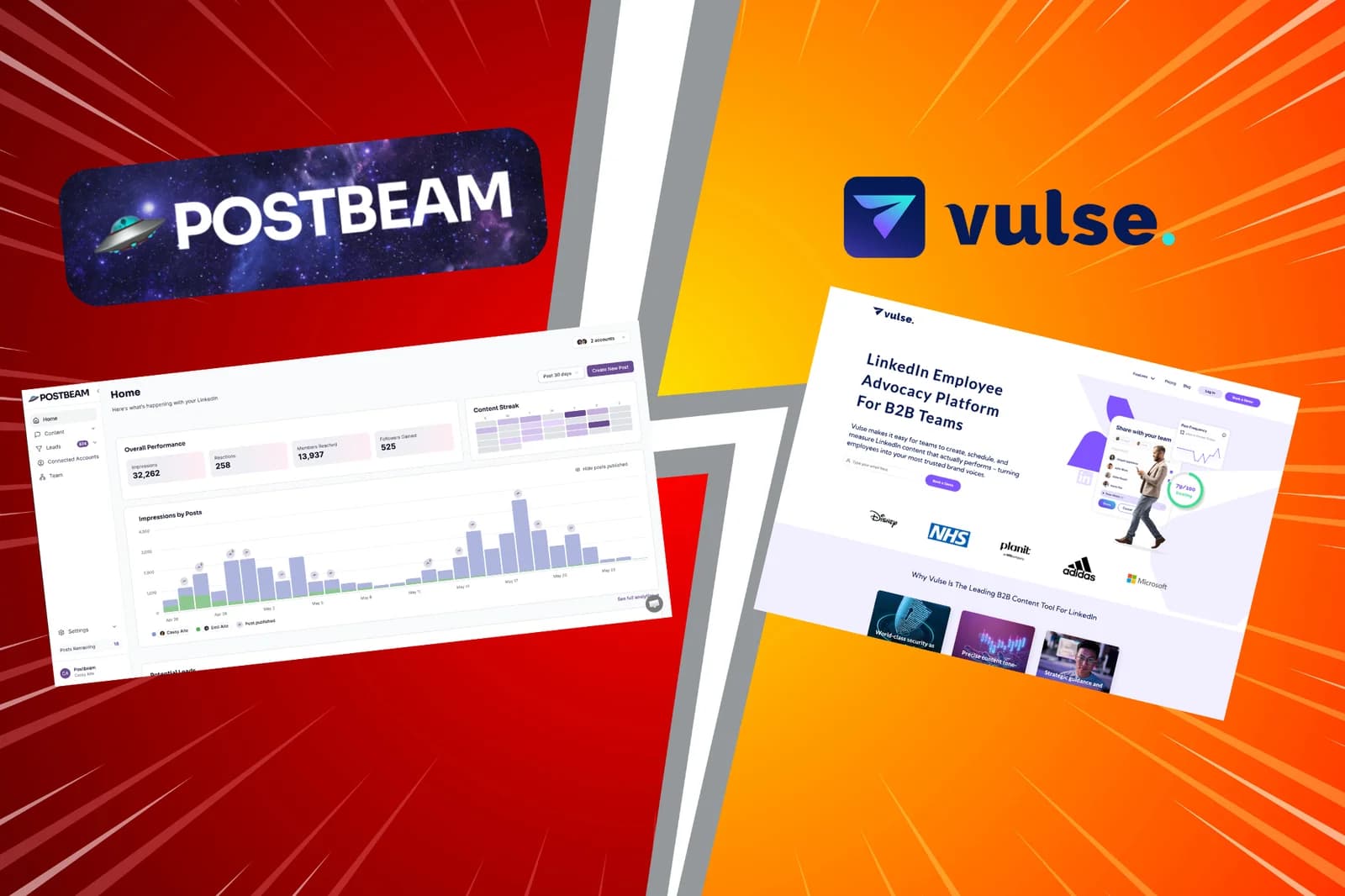 Postbeam vs Vulse: Which LinkedIn Tool Should You Use in 2026?