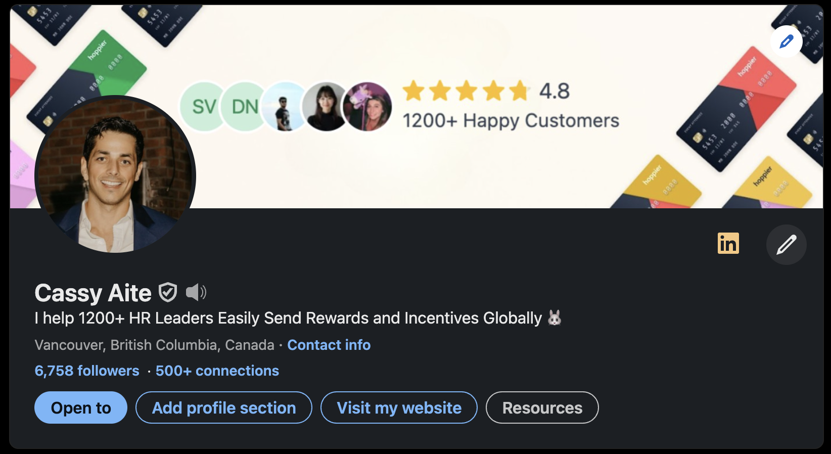Your professional brand on LinkedIn