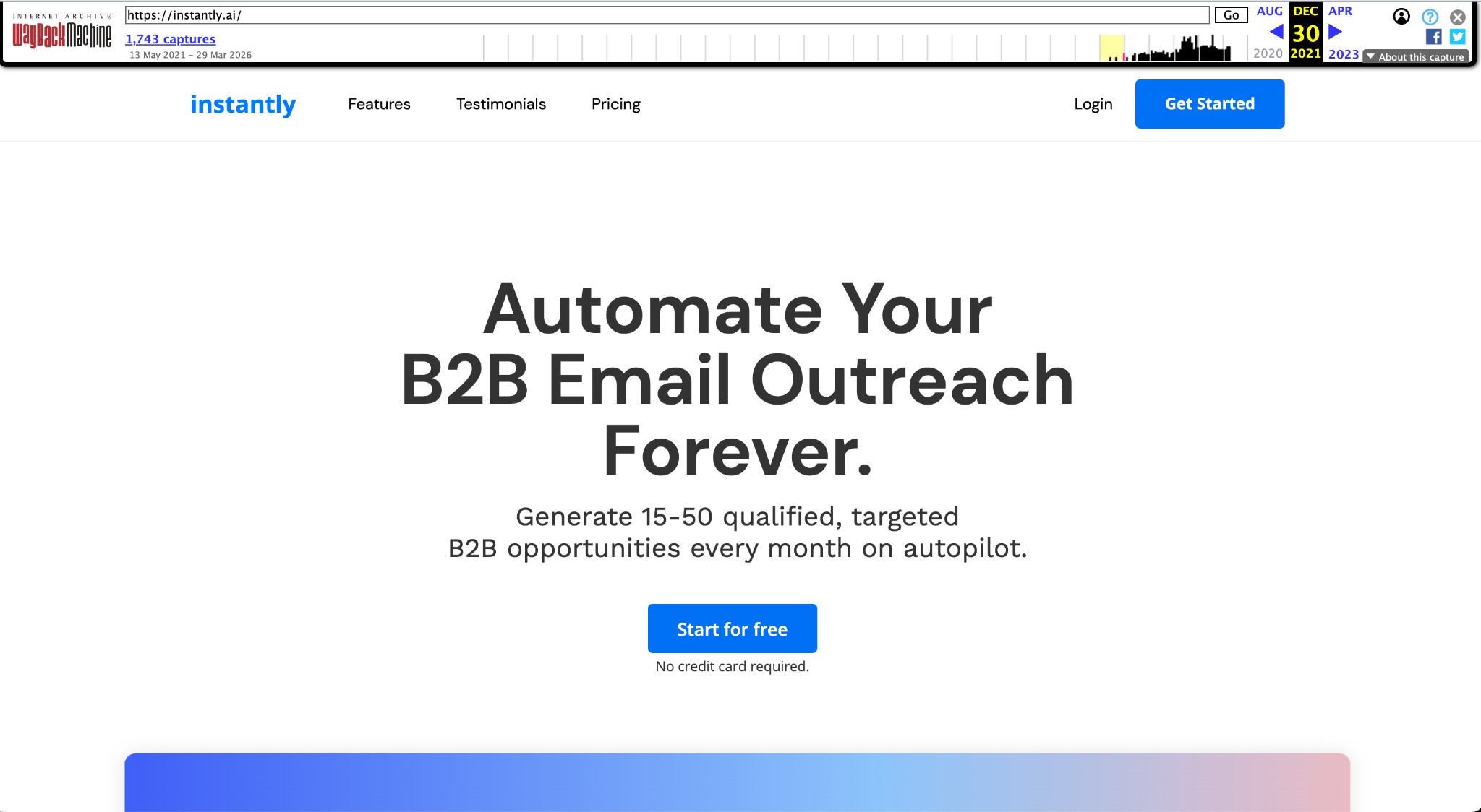 Instantly.ai 2021 — Automate Your B2B Email Outreach Forever