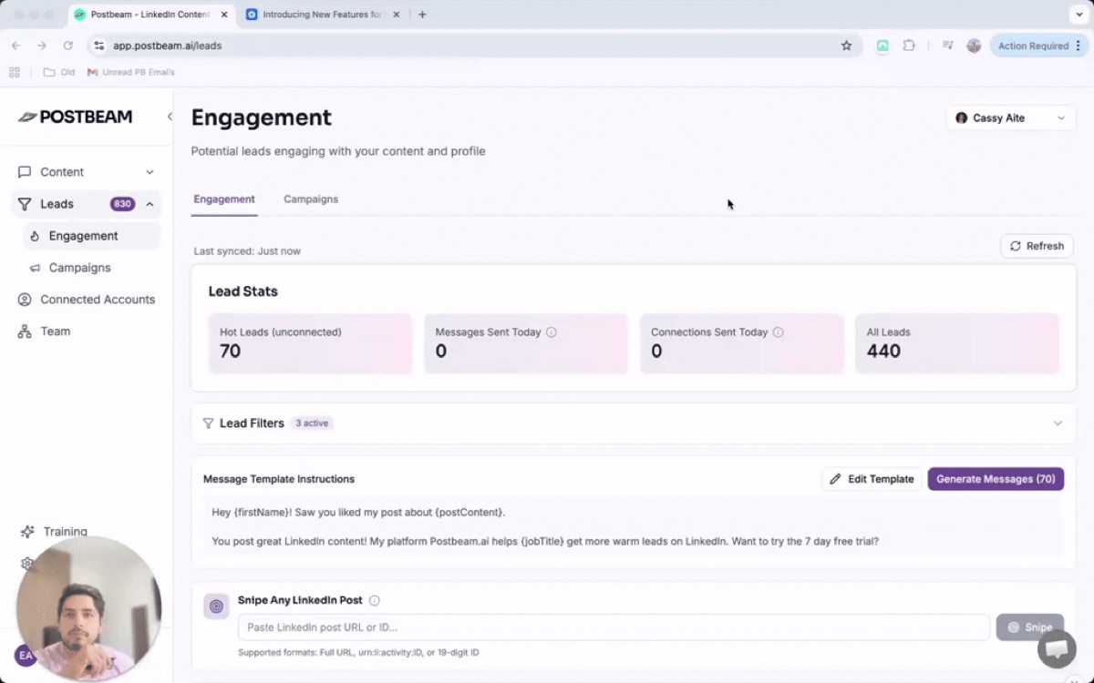 Campaigns - outreach on autopilot - video walkthrough