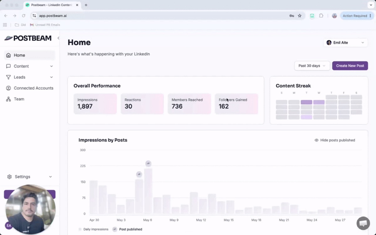Video & multi-image posts + your homepage - video walkthrough